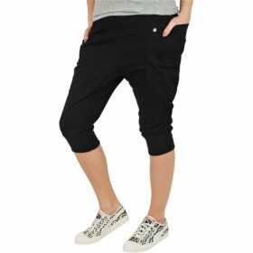 Women's Cropped Sports Pants Puma Squad 17 Black