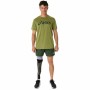 T-shirt à manches courtes homme Asics Core Top Vert militaire