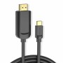 Câble USB-C vers HDMI Vention CGUBG Noir 1,5 m
