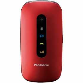 Téléphone portable pour personnes âgées Panasonic KX-TU456 2,4" Rouge