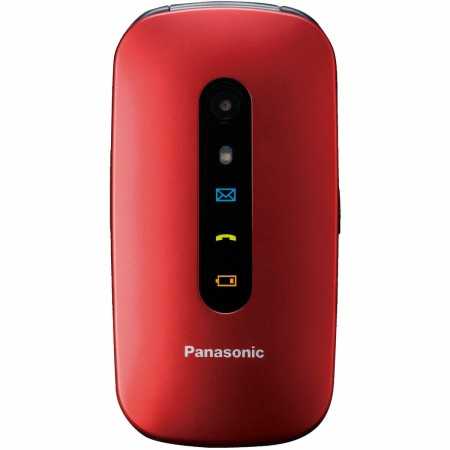 Mobiltelefon för seniorer Panasonic KX-TU456 2,4" Röd