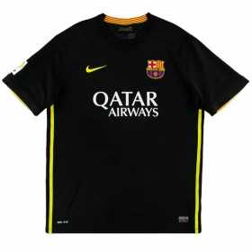 Kortärmad fotbollströja för herrar Qatar Nike FC. Barcelona 2014