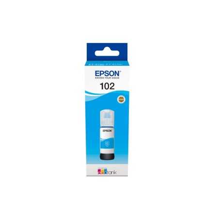 Cartouche d'Encre Compatible Epson 102 EcoTank Cyan ink bottle