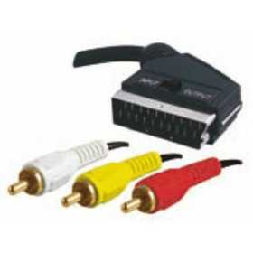 3 x RCA to SCART Cable NIMO