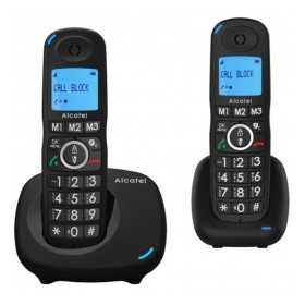 Kabelloses Telefon Alcatel Versatis XL 535 Duo Schwarz (2 pcs)