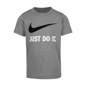 Kurzarm-T-Shirt für Kinder Nike NKB Swoosh Dunkelgrau
