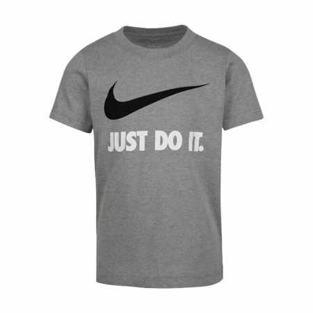 Child's Short Sleeve T-Shirt Nike NKB Swoosh Dark grey