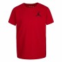 Barn T-shirt med kortärm Nike Jordan Jumpamn Air EMB Röd