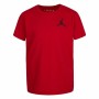 T shirt à manches courtes Enfant Nike Jordan Jumpamn Air EMB Rouge