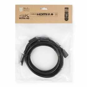 HDMI Kabel Maillon Technologique MTBHDB2030 4K Ultra HD Stecker/Stecker Schwarz 3 m