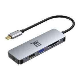 USB-HUB Maillon Technologique MTHUB5 USB USB-C USB 3.0 MicroSD USB 3.2 USB-C 3.2 Gen 2 (3.1 Gen 2) USB-A 3.2