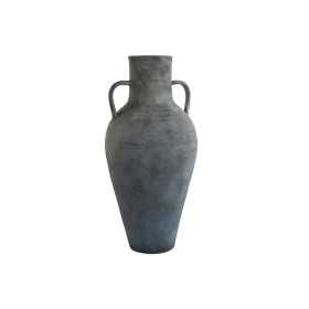 Vase Home ESPRIT Bleu Gris Terre cuite Oriental 33 x 33 x 69 cm