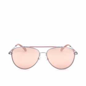 Unisex-Sonnenbrille Calvin Klein CKJ164S Rosa Silberfarben ø 58 mm