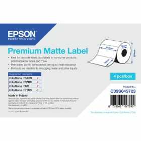 Etiquettes pour Imprimante Epson C33S045723 Blanc (1 Unités)