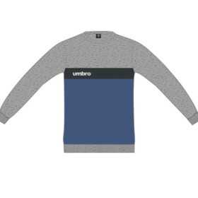 Herren Sweater ohne Kapuze Umbro FW 66213U LKA Grau