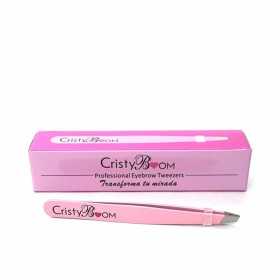 Tweezers for Plucking CristyBoom Professional Eyebrow Tweezers Pink (1 Unit)