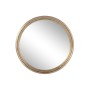 Väggspegel Home ESPRIT Gyllene Trä Speglar Romantisk 103 x 8,5 x 103 cm