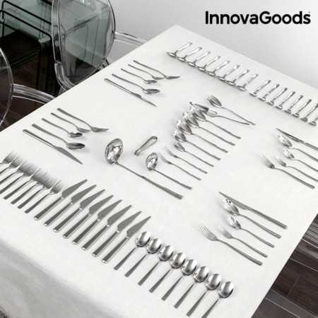 Cutlery InnovaGoods Silver Stainless steel 72 Pieces (Refurbished C)