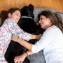 Avstressande Säng för Husdjur och Människor Cloft InnovaGoods XXL Grey