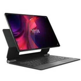 Hülle für Tablet und Tastatur TAB P12 EXTREME Lenovo ZG38C04971 Grau Qwerty Spanisch