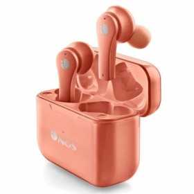 Ear Bluetooth hörlurar NGS ‎Artica Bloom Rosa Korall