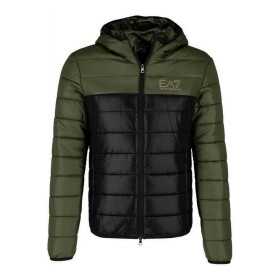 Men's Sports Jacket BOMBER JACKET Armani Jeans 6ZPB59 PN29Z Green Nylon