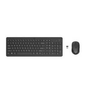 Keyboard and Mouse HP 2V9E6AA Black Spanish Qwerty