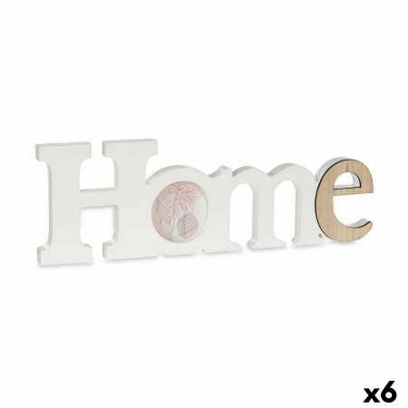 Fotoram Home Vit Brun Trä MDF 40 x 13,5 x 1,7 cm (6 antal)