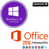 Windows 10 Pro + Office 2016 Professional Plus