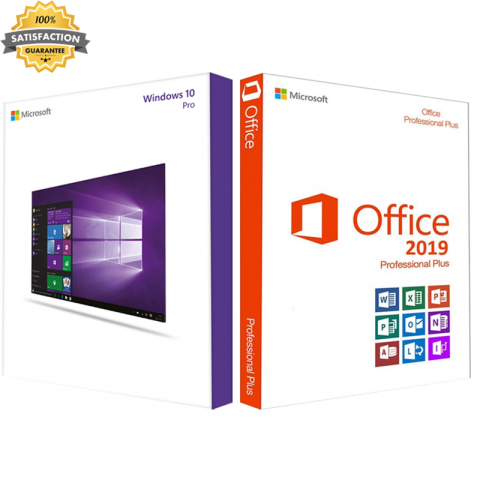 Windows 10 Pro & Office 2019 Professional Plus