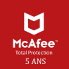 McAfee Total protection 1PC/2PC/3PC/5PC - 5 ANS