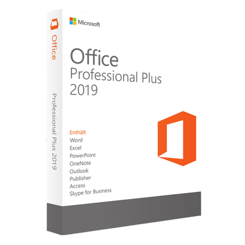 Microsoft Office Professionnel Plus 2019 (Téléchargement)