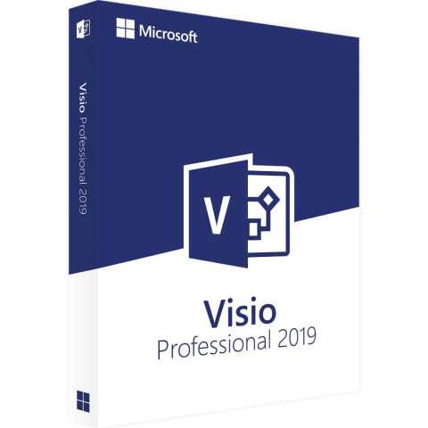 Microsoft Visio 2019 Professional 32/64 bitars (PC)