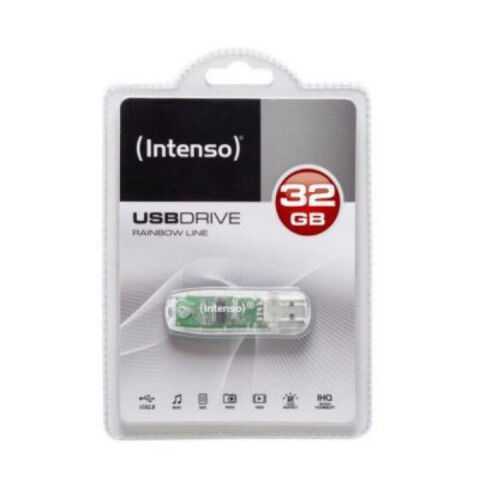 USB-minne INTENSO Rainbow Line 32 GB Transparent 32 GB USB-minne