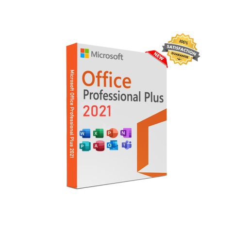 Office 2021 Professional Plus - 64 Bit - 1 PC