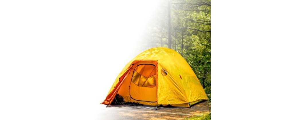 Camping und Berge