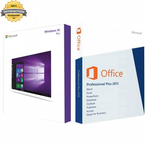 Windows 10 Pro + Office 2013